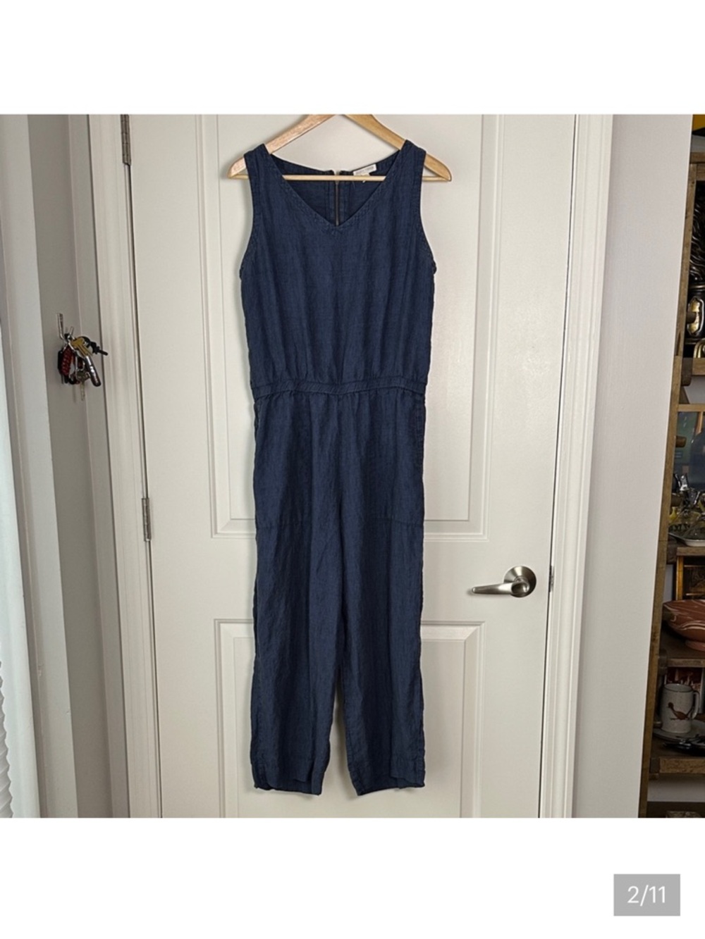 Eileen Fisher Linen Jumpsuit, PL